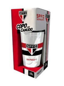 Copo Canudo São Paulo Oficial Licenciada - Sude