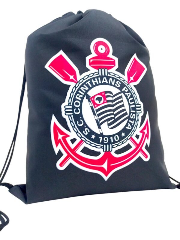 Mochila Sacola Jogai Por Nós Corinthians - Sude - Imagem 4