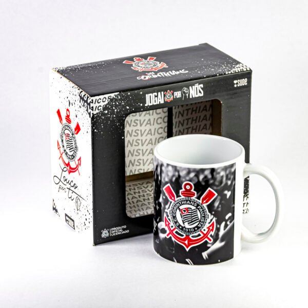 Caneca Corinthians Jogai Por Nós oficial Licenciada