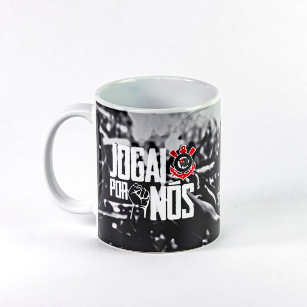 Caneca Corinthians Jogai Por Nós oficial Licenciada - Imagem 2
