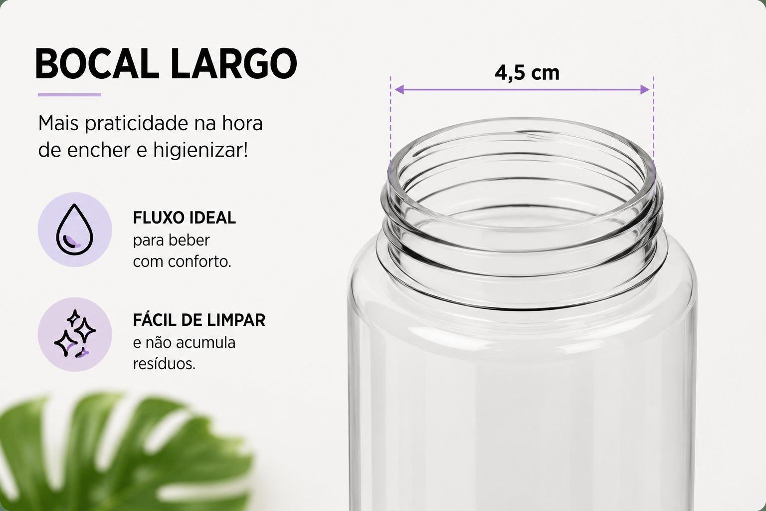 Kit 220 Squeeze 750ml Transparente Personalizado Tampa Preta 4 Kit 220 Squeeze 750ml Transparente Personalizado Tampa Preta - Imagem 4